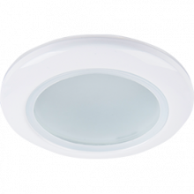 Ecola MR16 DL80 GU5.3 светильник встр. влагозащищенный IP65 белый 32x93