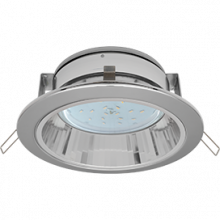 Встраиваемый потолочный светильник Ecola GX53 H2R 220V GX53 хром 58х125